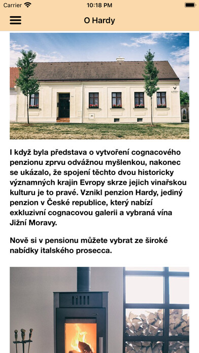 Emulate iPhone app Hardy - Pension & Cognac using MyAndroid Emulate iPhone app Hardy - Pension & Cognac using MyAndroid