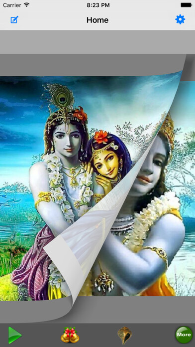 Emulate iPhone app Hare Krishna Hare Rama : 3D Book using MyAndroid Emulate iPhone app Hare Krishna Hare Rama : 3D Book using MyAndroid