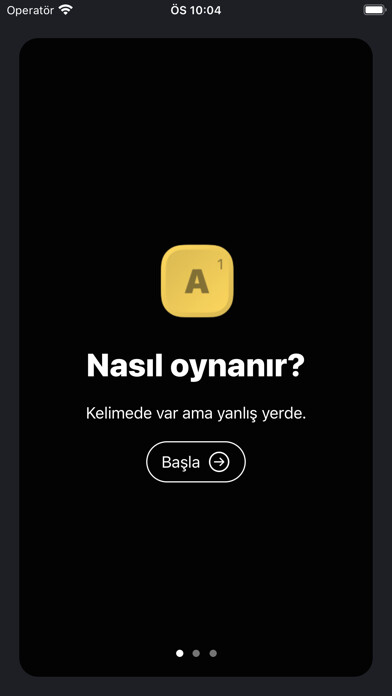 Emulate iPhone app Harfle Türkçe Kelime Bulmaca using MyAndroid