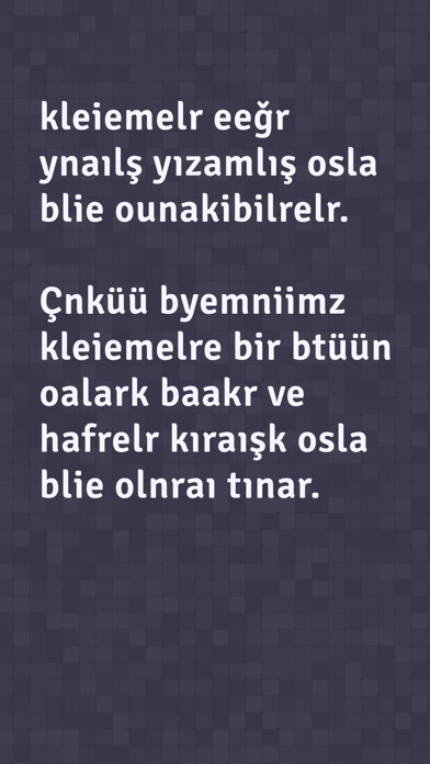 Emulate iPhone app Harf Marf using MyAndroid