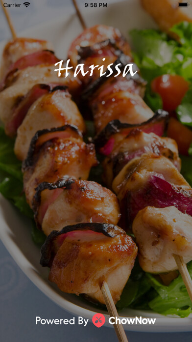 Emulate iPhone app Harissa Mediterranean Cuisine using MyAndroid Emulate iPhone app Harissa Mediterranean Cuisine using MyAndroid