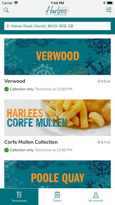 Emulate iPhone app Harlees Fish & Chips using MyAndroid Emulate iPhone app Harlees Fish & Chips using MyAndroid