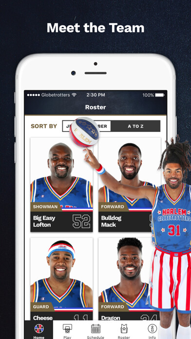 Emulate iPhone app Harlem Globetrotters using MyAndroid Emulate iPhone app Harlem Globetrotters using MyAndroid