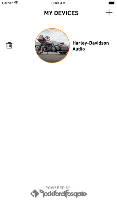 Emulate iPhone app Harley-Davidson Audio using MyAndroid