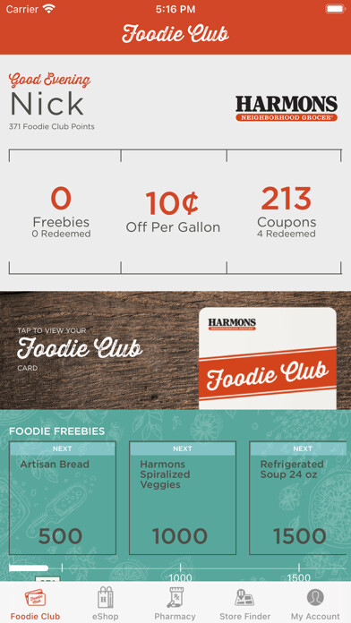 Emulate iPhone app Harmons Grocery using MyAndroid Emulate iPhone app Harmons Grocery using MyAndroid