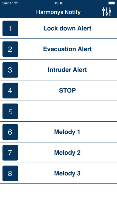 Emulate iPhone app Harmonys Notify using MyAndroid Emulate iPhone app Harmonys Notify using MyAndroid