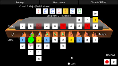 Emulate iPhone app HarpNinja Diatonic Harmonica using MyAndroid Emulate iPhone app HarpNinja Diatonic Harmonica using MyAndroid