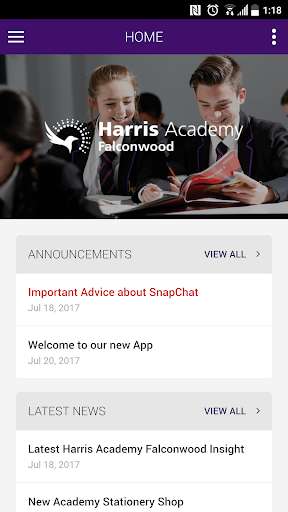 Run android online APK Harris Academy Falconwood from MyAndroid or emulate Harris Academy Falconwood using MyAndroid Run android online APK Harris Academy Falconwood from MyAndroid or emulate Harris Academy Falconwood using MyAndroid