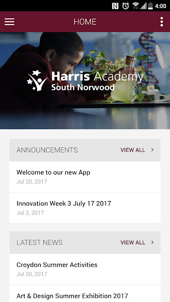 Run android online APK Harris Academy South Norwood from MyAndroid or emulate Harris Academy South Norwood using MyAndroid