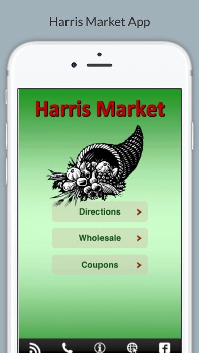 Emulate iPhone app Harris Market using MyAndroid