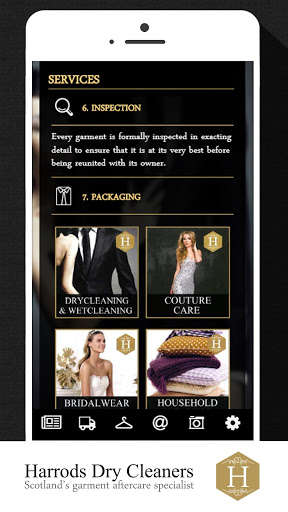 Run android online APK Harrods Dry Cleaners from MyAndroid or emulate Harrods Dry Cleaners using MyAndroid