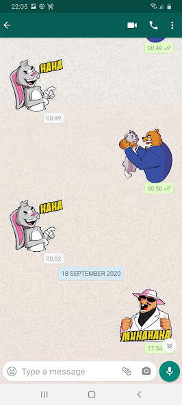 Run android online APK Harry and Pauline Sticker Pack from MyAndroid or emulate Harry and Pauline Sticker Pack using MyAndroid