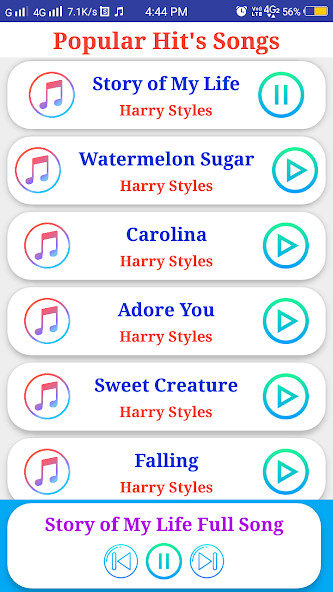 Run android online APK Harry Styles All Songs from MyAndroid or emulate Harry Styles All Songs using MyAndroid