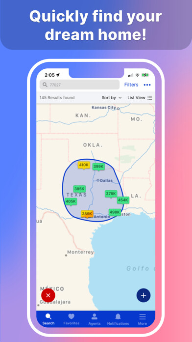 Emulate iPhone app HAR Texas Real Estate using MyAndroid