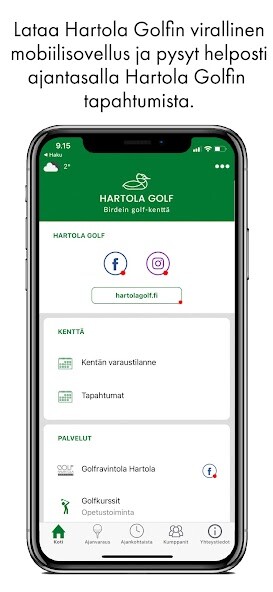 Run android online APK Hartola Golf from MyAndroid or emulate Hartola Golf using MyAndroid