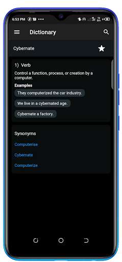 Run android online APK Harvard University Dictionary of English from MyAndroid or emulate Harvard University Dictionary of English using MyAndroid