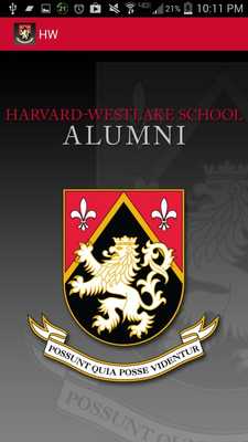 Emulate Android APK Harvard-Westlake Alumni Mobile