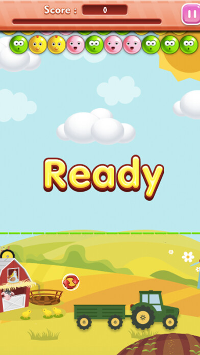 Emulate iPhone app Harvest Ball Popper Mania using MyAndroid