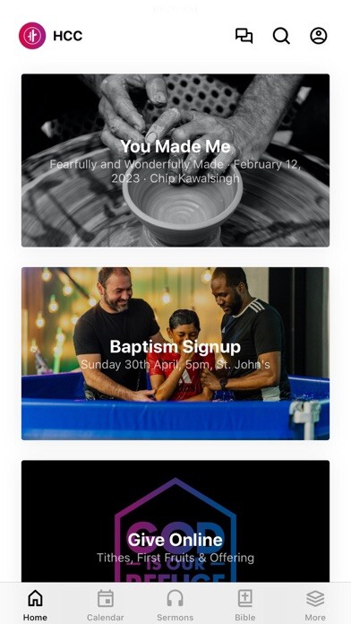 Emulate iPhone app Harvest City Church Leicester using MyAndroid Emulate iPhone app Harvest City Church Leicester using MyAndroid