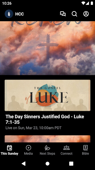 Emulate iPhone app Harvest Community using MyAndroid