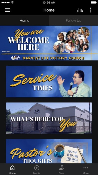 Emulate iPhone app Harvest Life Victory Church using MyAndroid Emulate iPhone app Harvest Life Victory Church using MyAndroid
