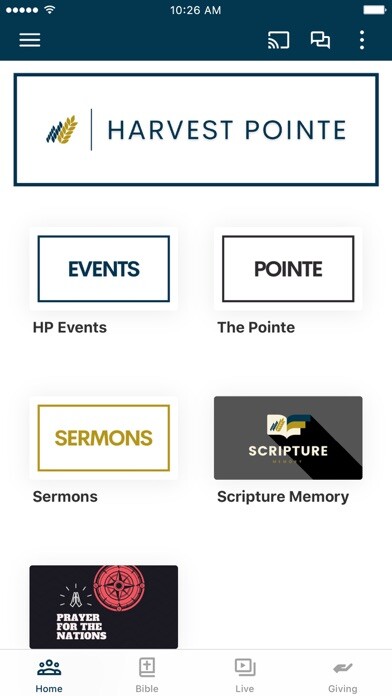 Emulate iPhone app Harvest Pointe using MyAndroid Emulate iPhone app Harvest Pointe using MyAndroid
