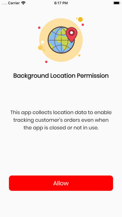 Emulate iPhone app HARVEST QATAR DELIVERY AGENT using MyAndroid