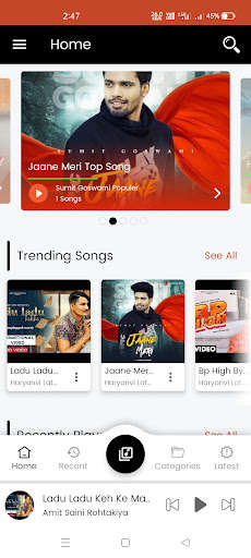 Run android online APK Haryanvi Star - Haryanvi Music Platform from MyAndroid or emulate Haryanvi Star - Haryanvi Music Platform using MyAndroid