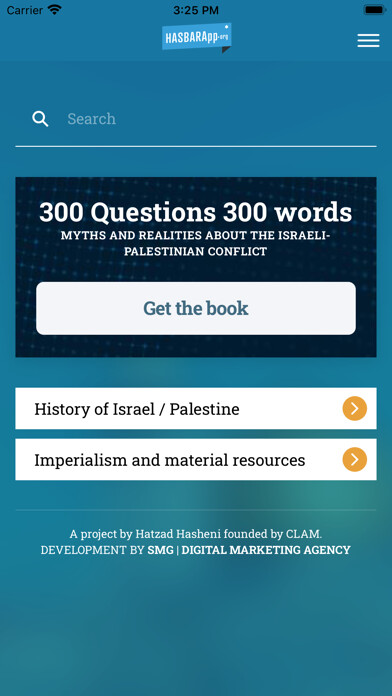 Emulate iPhone app HasbaraApp using MyAndroid