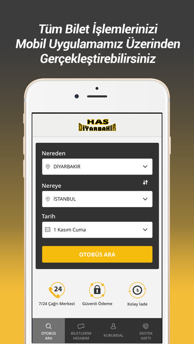 Emulate iPhone app Has Diyarbakır using MyAndroid