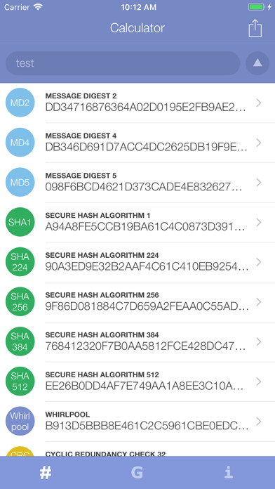 Emulate iPhone app Hash Calculator using MyAndroid Emulate iPhone app Hash Calculator using MyAndroid
