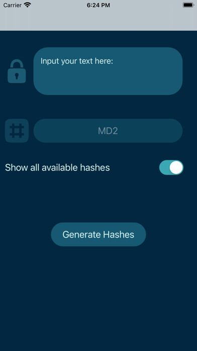 Emulate iPhone app Hash Generator: Combine Text using MyAndroid Emulate iPhone app Hash Generator: Combine Text using MyAndroid