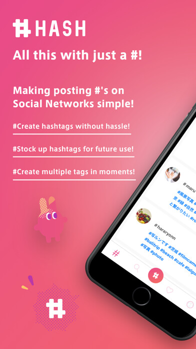 Emulate iPhone app HASH - #hashtag community using MyAndroid