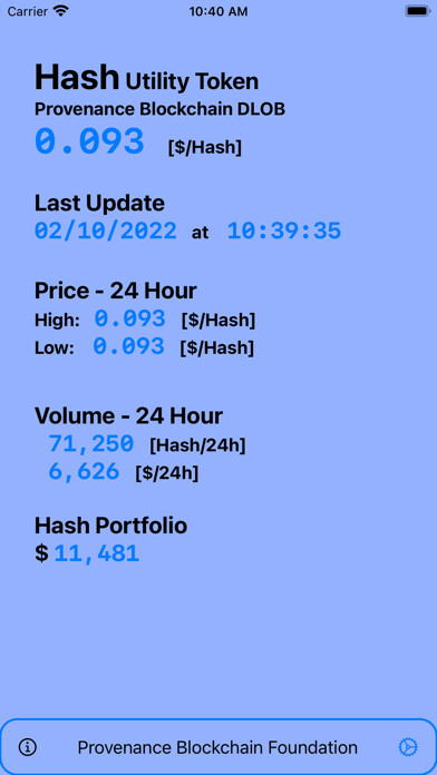 Emulate iPhone app HashPrice using MyAndroid