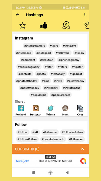 Run android online APK Hashtag for Instagram from MyAndroid or emulate Hashtag for Instagram using MyAndroid Run android online APK Hashtag for Instagram from MyAndroid or emulate Hashtag for Instagram using MyAndroid