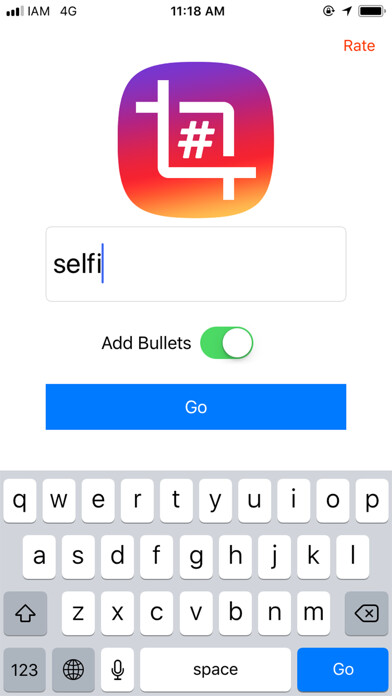 Emulate iPhone app Hashtags - The Best Tags using MyAndroid
