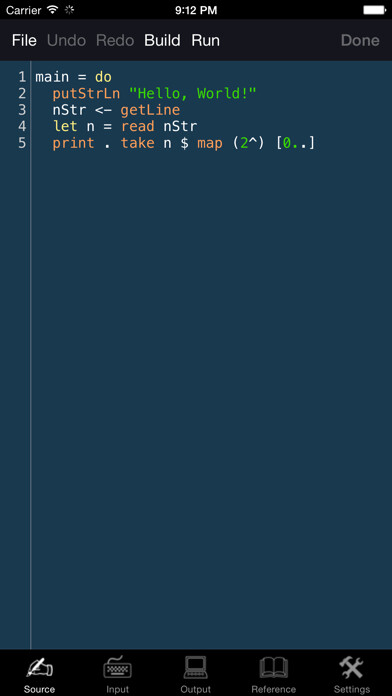 Emulate iPhone app Haskell Programming Language using MyAndroid