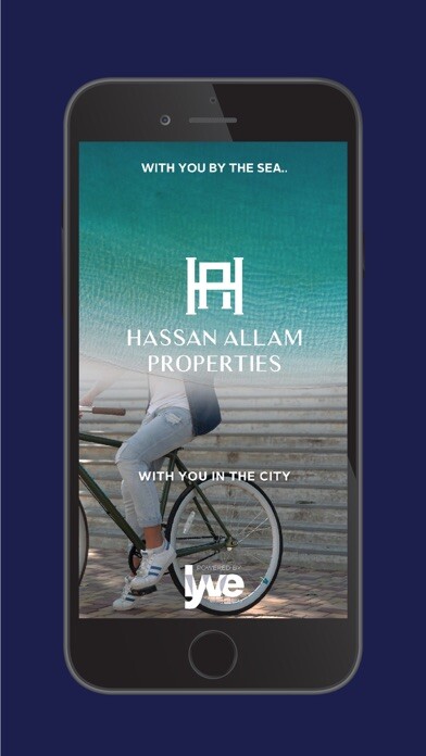 Emulate iPhone app Hassan Allam Properties App using MyAndroid