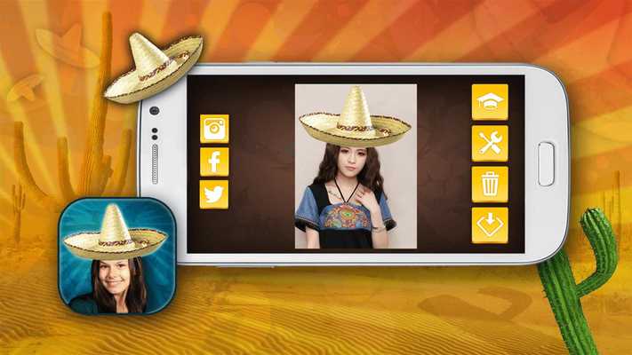 Emulate Android APK Hat and Cap Photo Montage Emulate Android APK Hat and Cap Photo Montage