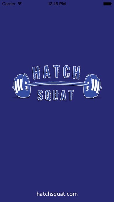 Emulate iPhone app Hatch Squat Calculator using MyAndroid