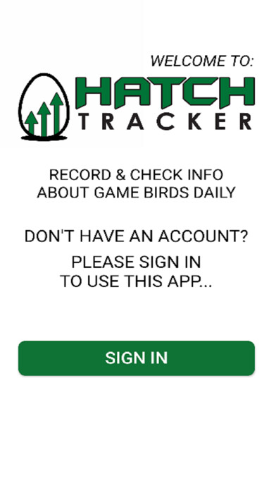 Emulate iPhone app HatchTracker using MyAndroid