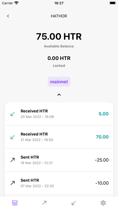 Emulate iPhone app Hathor Wallet using MyAndroid