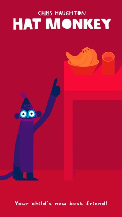Emulate iPhone app Hat Monkey by Chris Haughton using MyAndroid