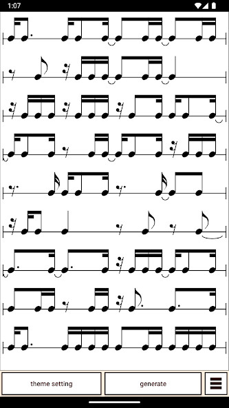 Run android online APK Hatsumi - Rhythm score generator from MyAndroid or emulate Hatsumi - Rhythm score generator using MyAndroid