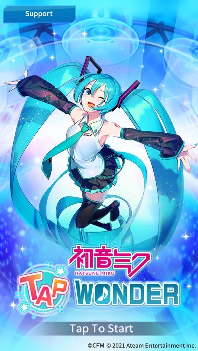 Emulate iPhone app Hatsune Miku - Tap Wonder using MyAndroid Emulate iPhone app Hatsune Miku - Tap Wonder using MyAndroid