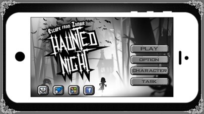 Emulate iPhone app Haunted Night - Escape from Zombie using MyAndroid