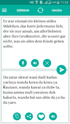 Run android online APK Hausa German Translator from MyAndroid or emulate Hausa German Translator using MyAndroid