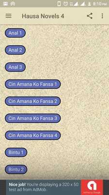 Emulate Android APK Hausa Novels 4 Emulate Android APK Hausa Novels 4