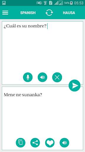 Run android online APK Hausa Spanish Translator from MyAndroid or emulate Hausa Spanish Translator using MyAndroid