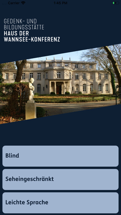 Run android online APK Haus der Wannsee-Konferenz from MyAndroid or emulate Haus der Wannsee-Konferenz using MyAndroid